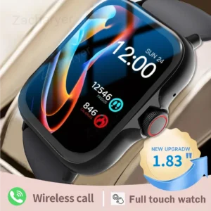 Outdoor sports smartwatch, wireless calling, information reminder, wallpaper change, men's and women's